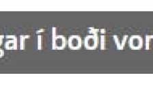 Valvika, miðannarmat og frí á föstudaginn